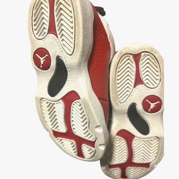 Nuke Jordan ^ ring BT Black -white Gym Red Toddler sneakers size 9C - Picture 5 of 6